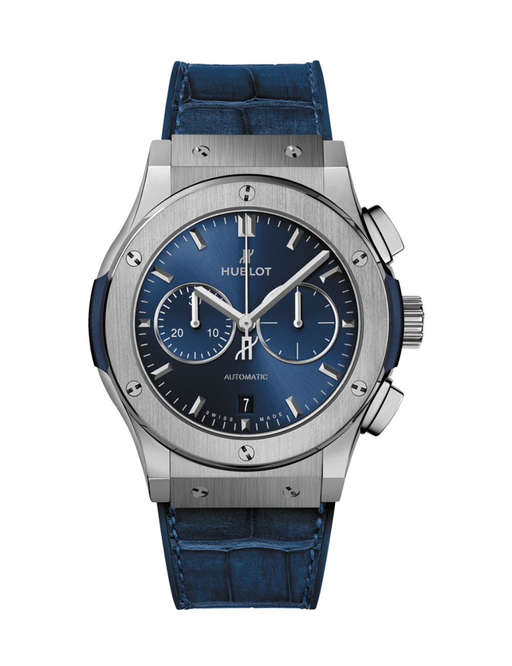 Hublot Classic Fusion Chronograph Titanium Blue