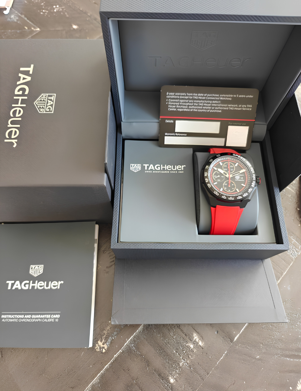 TAG Heuer Formula 1 Chronograph Vermelho - Imagem 6