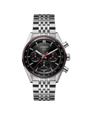 TAG Heuer Carrera Chronograph Preto c/ Vermelho