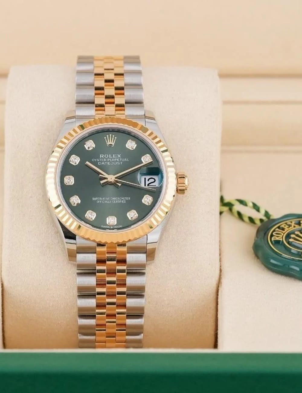 Rolex Datejust Jubilee “Military Green” - Imagem 2