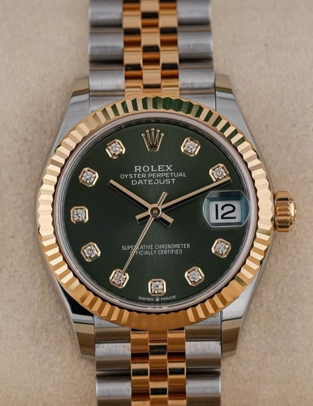 Rolex Datejust Jubilee “Military Green” - Imagem 6