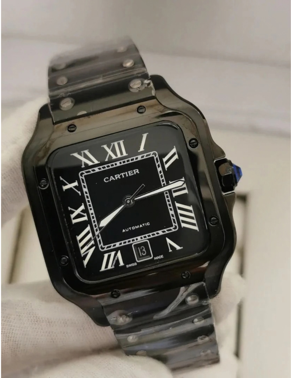 Cartier Santos “Black ADLC” - Imagem 4