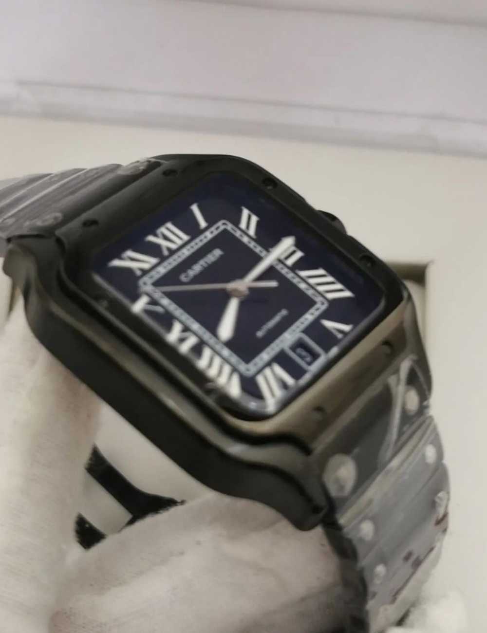 Cartier Santos “Black ADLC” - Imagem 2