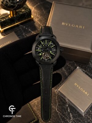 Bvlgari Octo Roma “Black & Green”