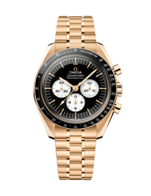 Omega Speedmaster Professional Moonwatch Reverse Panda Moonshine Gold