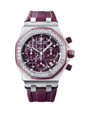 Audemars Piguet Royal Oak Offshore Chronograph Burgundy Diamond