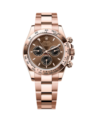 Rolex Cosmograph Daytona 40 Everose Gold Chocolate Dial Oyster