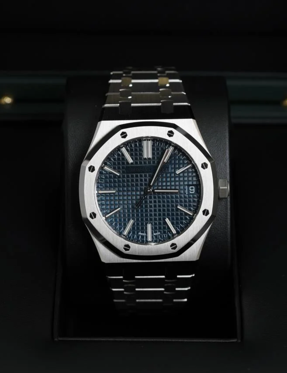 Audemars Piguet Royal Oak Selfwinding Blue Tapisserie - Imagem 2