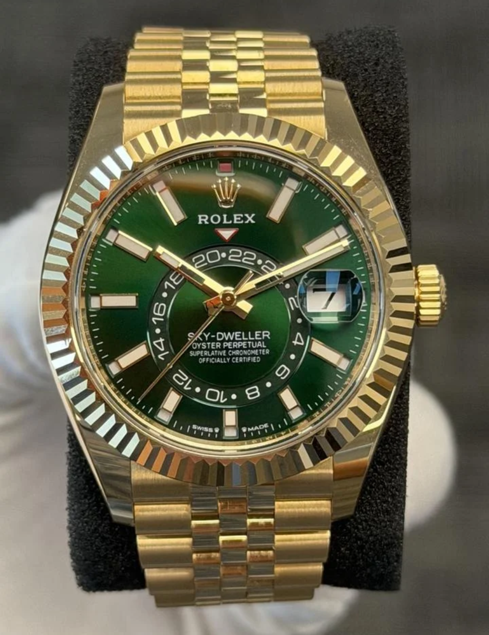 Rolex Sky-Dweller Green Dial - Imagem 3