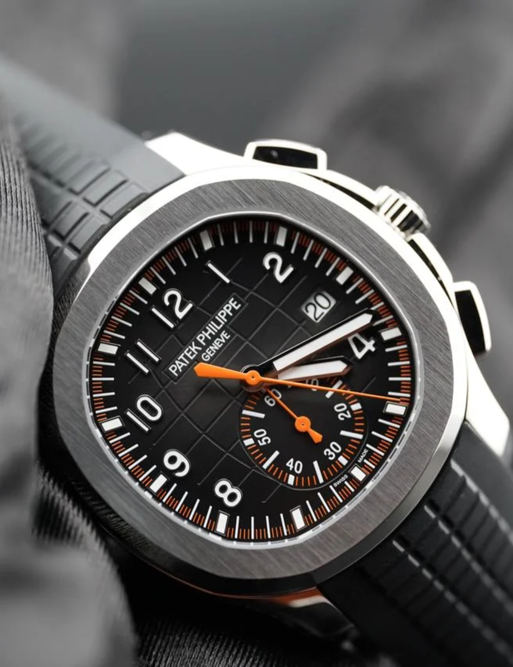 Patek Philippe Aquanaut Chronograph 5968A-001 Black - Imagem 4