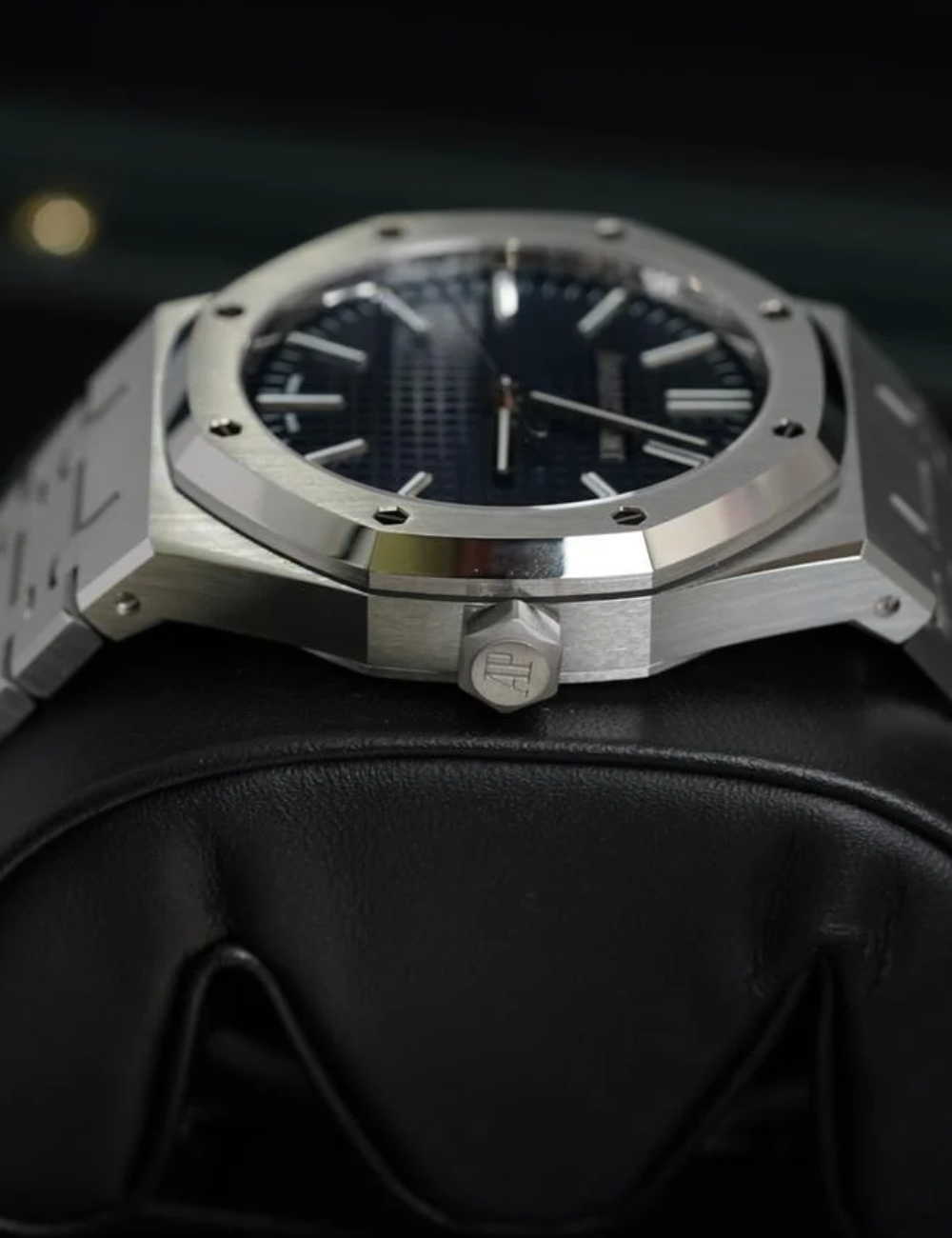 Audemars Piguet Royal Oak Selfwinding Blue Tapisserie - Imagem 4