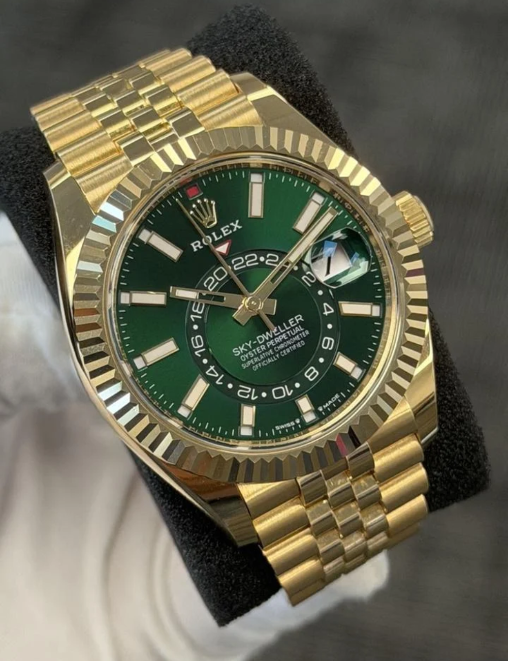 Rolex Sky-Dweller Green Dial - Imagem 5