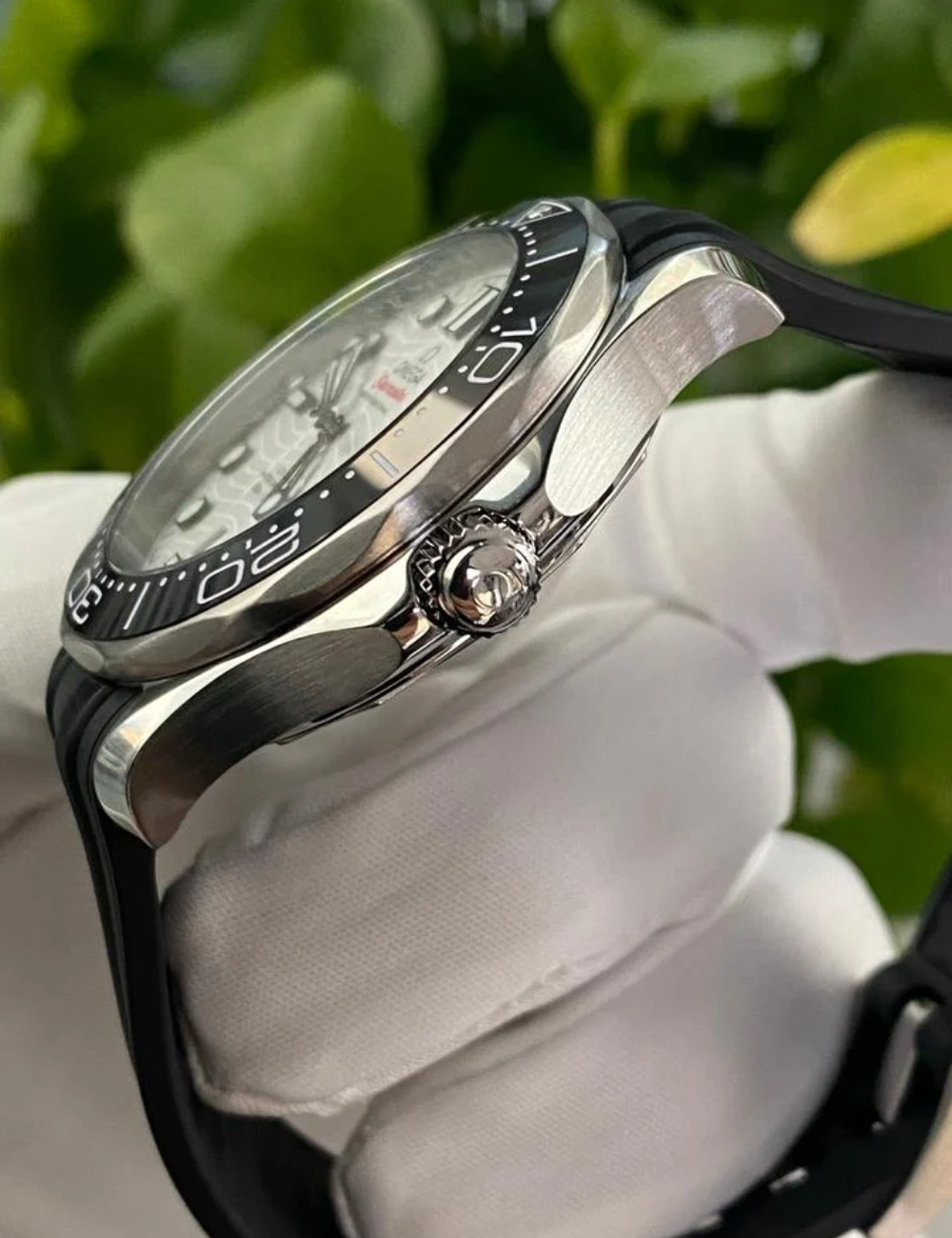 Omega Seamaster Diver 300M White Dial - Imagem 6