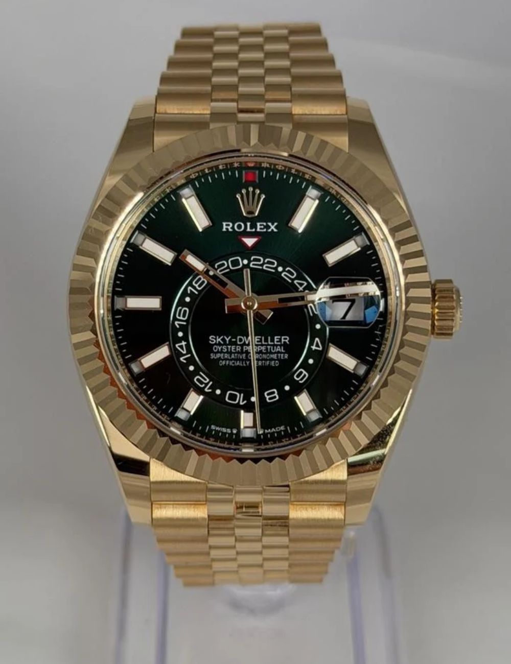 Rolex Sky-Dweller Green Dial - Imagem 6