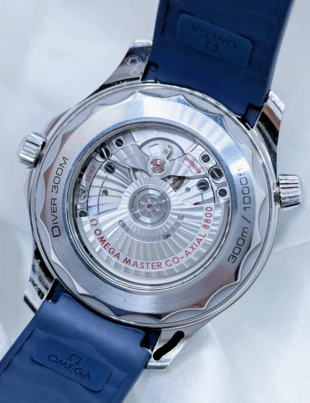 Omega Seamaster Diver 300M Blue Dial - Imagem 8